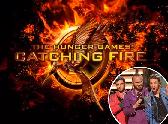 Hunger Games, Catching Fire, Coldplay Hunger Games, Catching Fire, Coldplay